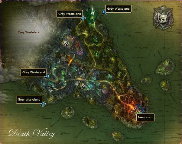 Vorschaubild: Karte vom Tal des Todes