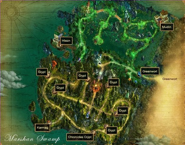 Preview image: Map of Marshan Swamp