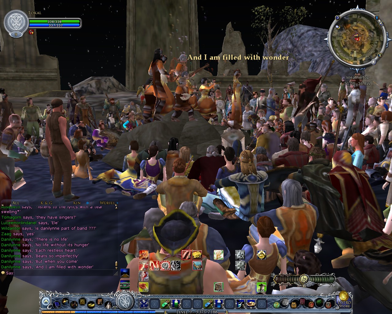 Image: The "Eriador Music Society" playing their tunes 02