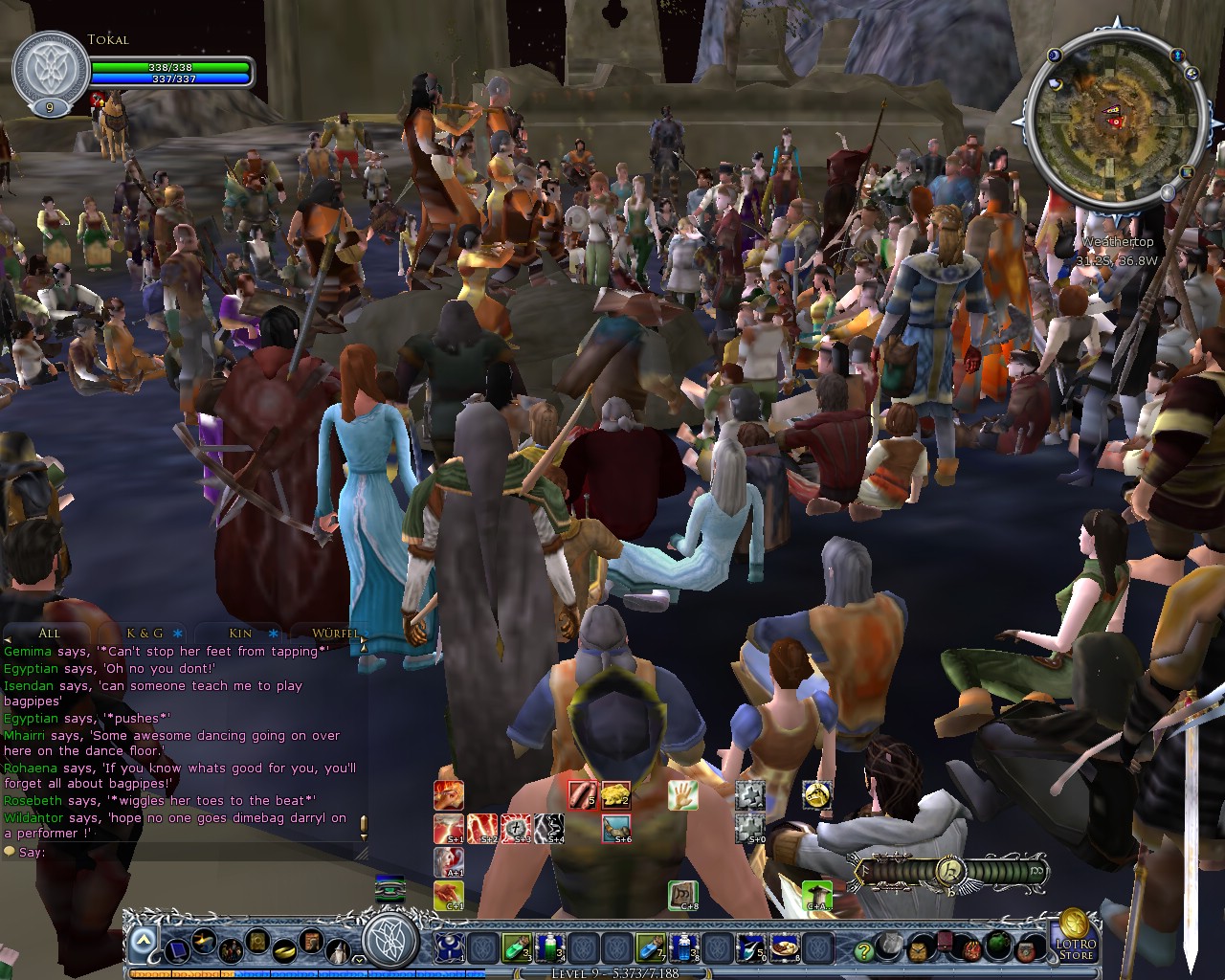 Image: The "Eriador Music Society" playing their tunes 05