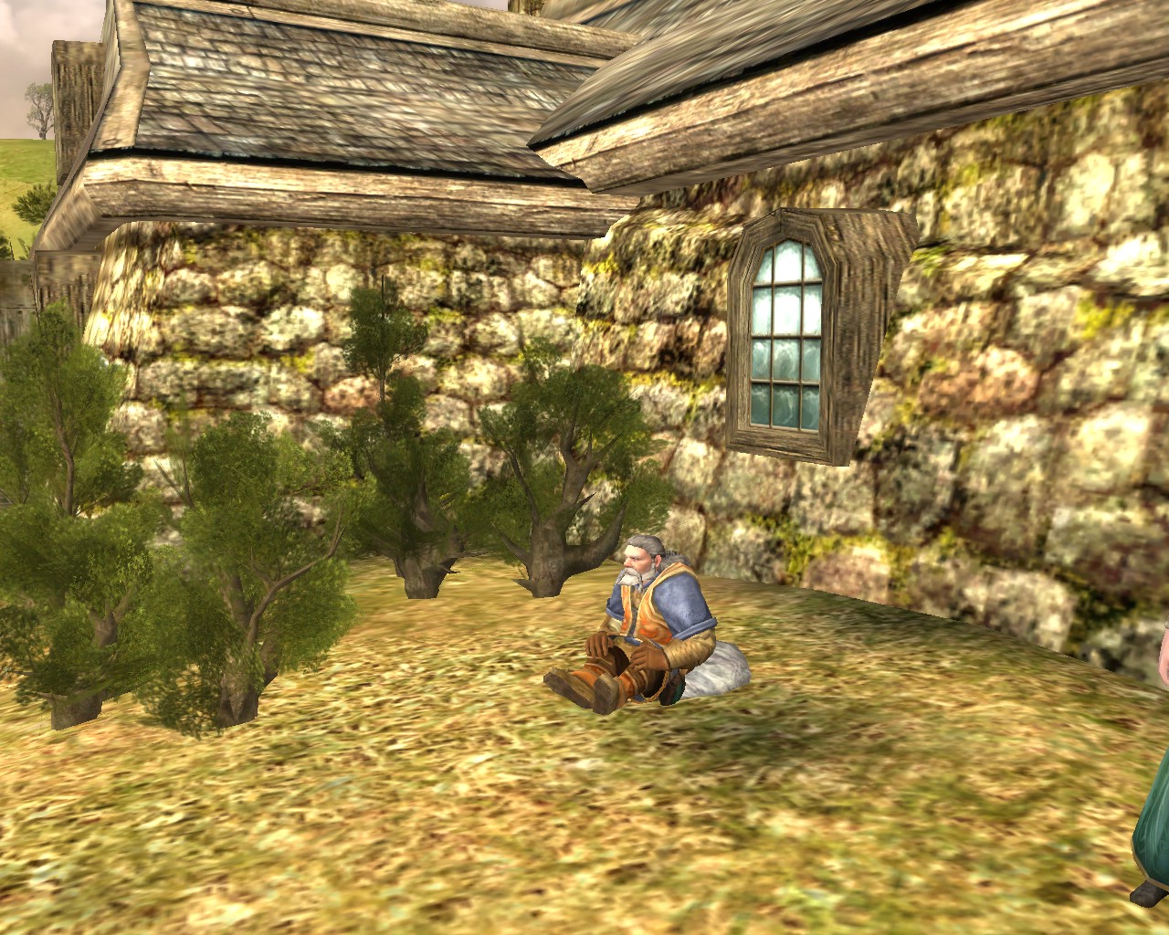Image: Short rest on a stone at the Forsaken Inn